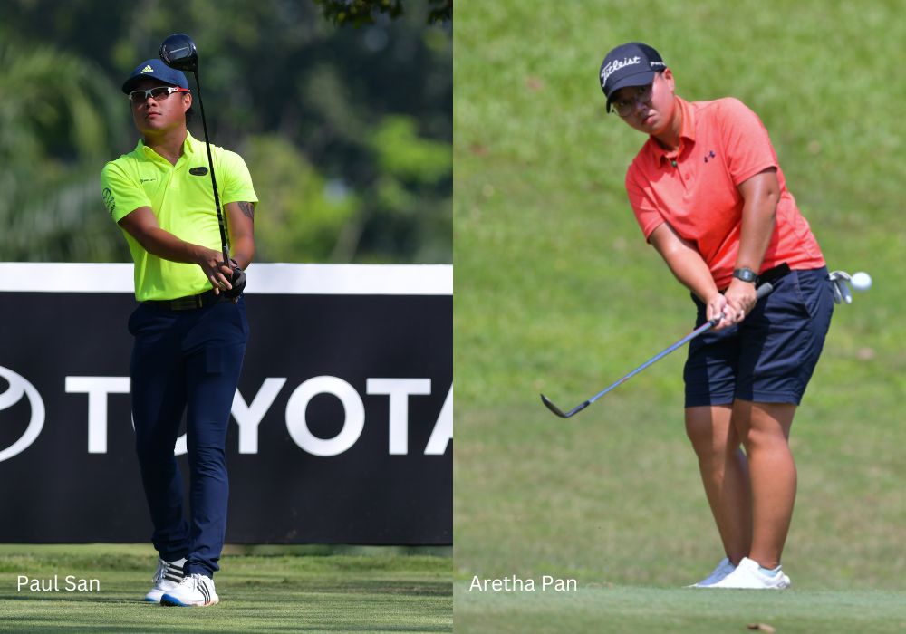 Paul San fires 69 to set early pace at Tun Ahmad Sarji Trophy, Aretha Pan is best among the ladies with a round of 73