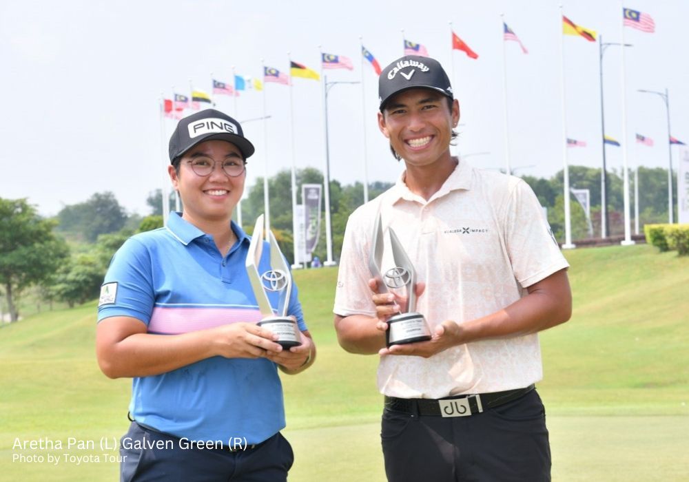 Galven Green and Aretha Pan triumph in playoffs at Alphard Cup