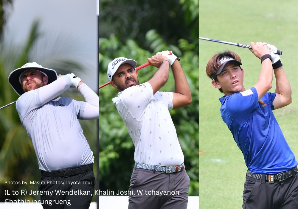 Three-way tie at weather-interrupted Toyota Tour Championship